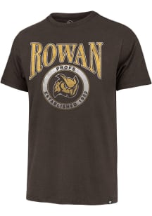 47 Rowan University Brown Inner Circle Franklin Tee Short Sleeve Fashion T Shirt
