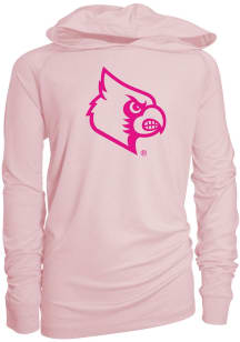 Louisville Cardinals Girls Pink Marley Long Sleeve T-shirt