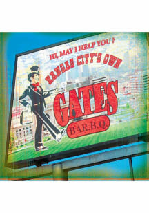 Gates BBQ Gates BBQ 4x4 Coaster - Red