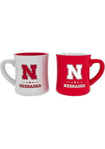 Nebraska Cornhuskers 10oz  2Pk Ceramic Mug - Gold