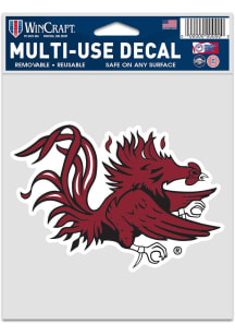 South Carolina Gamecocks 3.75x5 Secondary Auto Decal - Red