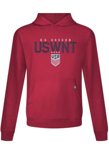 Levelwear USWNT Mens Red Relay Carve Hood
