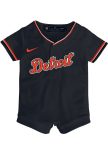 Nike Detroit Tigers Baby Navy Blue Alt Replica Romper Jersey Baseball Jersey