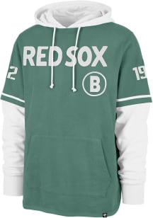 47 Boston Red Sox Mens Green City Connect Trifecta Shortstop Fashion Hood