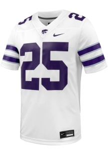 Nike K-State Wildcats White Football Replica Game Football Jersey