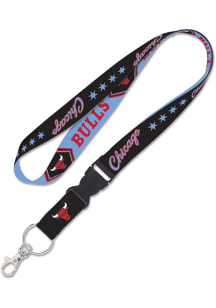 Chicago Bulls 2025 City Edition Detachable Lanyard Lanyard - Red