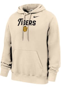 Nike Missouri Tigers Mens Natural Club Fleece Long Sleeve Hoodie