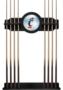 Cincinnati Bearcats Solid Wood Cue Rack Pool Table