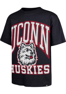 47 UConn Huskies Navy Blue Bigger Man Foundation Short Sleeve Fashion T Shirt
