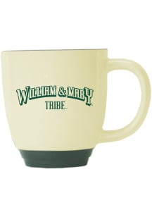 William & Mary Tribe 14oz Bistro Ceramic Mug - Green