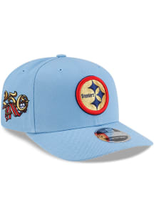 New Era Pittsburgh Steelers American 250 9SEVENTY Stretch Snap Adjustable Hat - Natural