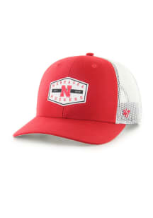 47 Nebraska Cornhuskers Convoy Trucker Adjustable Hat - Red