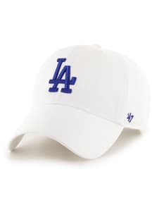 47 Los Angeles Dodgers Clean Up Adjustable Hat - White