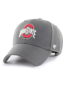 47 Ohio State Buckeyes MVP Adjustable Hat - Charcoal