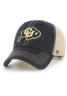 47 Colorado Buffaloes Trawler Clean Up Adjustable Hat - Black
