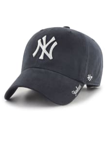 47 New York Yankees Navy Blue Miata Clean Up Womens Adjustable Hat