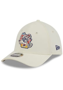 New Era Milwaukee Brewers Mens White City Connect 3930MC Flex Hat