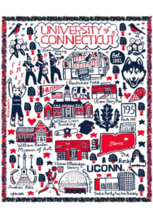 UConn Huskies Julia Gash Campus Tapestry Blanket