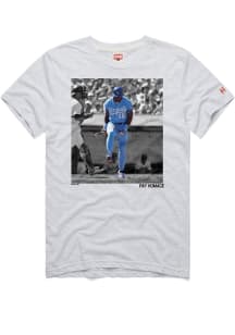 Bo Jackson Kansas City Royals Ash Pay Homage Short Sleeve Fashion Player T Shirt