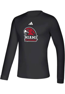Adidas Miami RedHawks Black Creator Long Sleeve T-Shirt