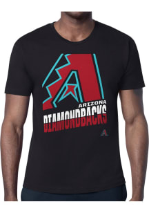Starter Arizona Diamondbacks Black Zoom Short Sleeve T Shirt