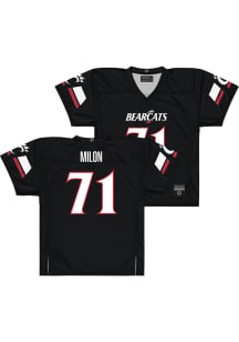 Judea Milon  Campus Ink Cincinnati Bearcats Black NIL Football Jersey