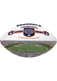 Auburn Tigers Logo Brands signature Autograph Football