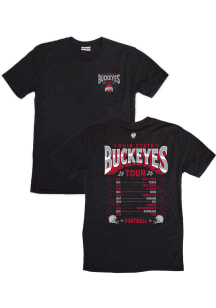 Where I’m From Ohio State Buckeyes Black 2026 Football Schedule Short Sleeve T Shirt