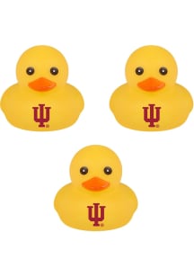 Indiana Hoosiers Crimson 3pk Rubber Duck