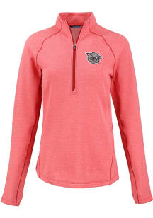 Cutter and Buck Cincinnati Bearcats Womens Red Peshastin Qtr Zip