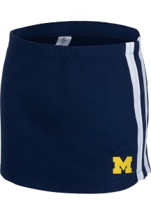 Michigan Wolverines Womens Blue Varsity Skirt