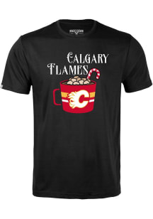 Levelwear Calgary Flames Black Richmond Mellow Short Sleeve T Shirt
