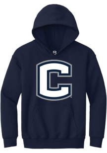 Summit Sportswear UConn Huskies Youth Navy Blue Alt Logo Secondary Long Sleeve Hoodie