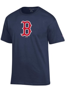 Champion Boston Red Sox Navy Blue Jersey Short Sleeve T Shirt