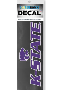 K-State Wildcats Licensed Mark Auto Decal - Purple