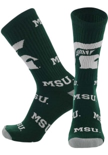 Michigan State Spartans Mayhem Mens Dress Socks