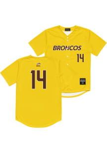 Kiley Renick  Western Michigan Broncos Mens Gold NIL Baseball Jersey