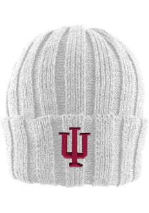 LogoFit Indiana Hoosiers White Watchman Womens Knit Hat