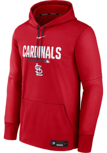 Nike St Louis Cardinals Mens Red Authentic Collection Hood