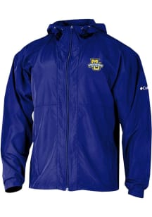 Columbia Marquette Golden Eagles Mens Blue Prodigy Light Weight Jacket