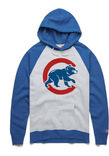 Homage Chicago Cubs Mens Ash Cut and Sew Fashion Hood