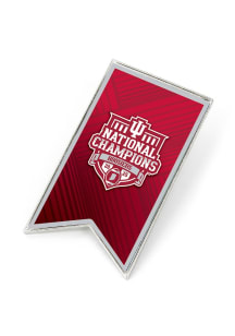 Indiana Hoosiers Souvenir 2026 National Champs Banner Pin - Red