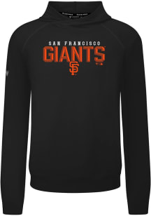 Levelwear San Francisco Giants Black Mandate Carve Long Sleeve T Shirt