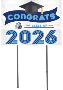 Drake Bulldogs KH Sports Fan Class of 2026 Yard Sign - Blue