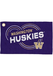 Washington Huskies Waffle Golf Towel