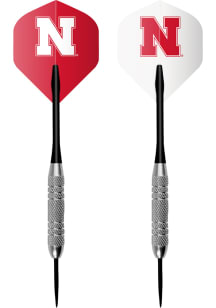 Nebraska Cornhuskers Dart Flight Dart Board Cabinet