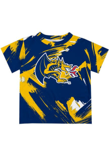 Vive La Fete Drexel Dragons Youth Navy Blue Henry Paintball Short Sleeve T-Shirt