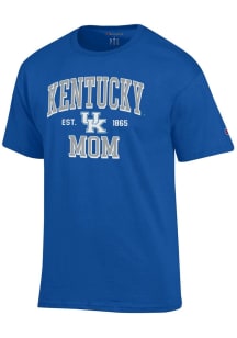 Champion Kentucky Wildcats Blue EST Date Mom Jersey Short Sleeve T Shirt
