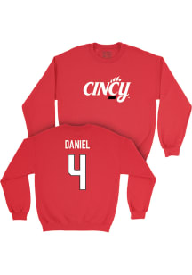 Conlan Daniel Cincinnati Bearcats Mens Red NIL Legacy Player Crew