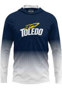 ProSphere Toledo Rockets Mens Navy Blue Hex Pro Long Sleeve Hoodie